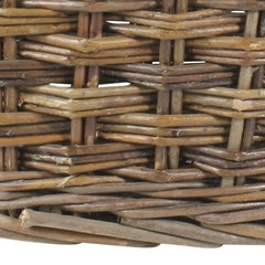 Set of 3 Hand Woven, Heirloom Quality Oval Willow Wicker Baskets