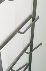 Glory & Grace Rustic Industrial 8 Arm Bottle Dryer Mug Rack
