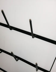 Glory & Grace Black Rustic Industrial 18 arm Bottle Tree Glass Drying Dryer Rack