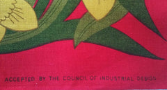 Vintage Prince of Wales Ich Dien Tea Towel
