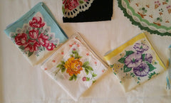 Lot of New Old Stock Vintage Handkerchiefs