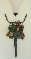 Vintage Inspired Bicycle Wire Wall Basket
