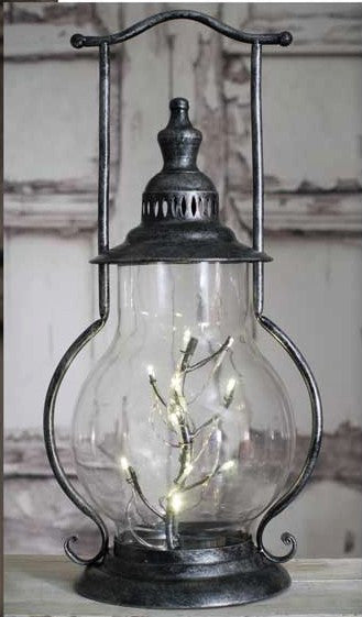 Rustic Luxe Angel Tears Steeple Lantern