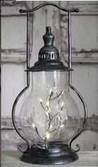 Rustic Luxe Angel Tears Steeple Lantern
