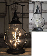 Rustic Luxe Angel Tears Steeple Lantern