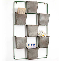 Seven Pocket Wall Display Rack
