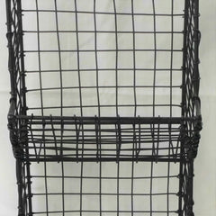 Glory & Grace Large Rustic Industrial Metal & Wire General Store Rack