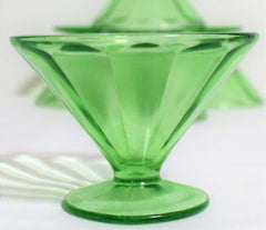 Optic pattern sherbet detail