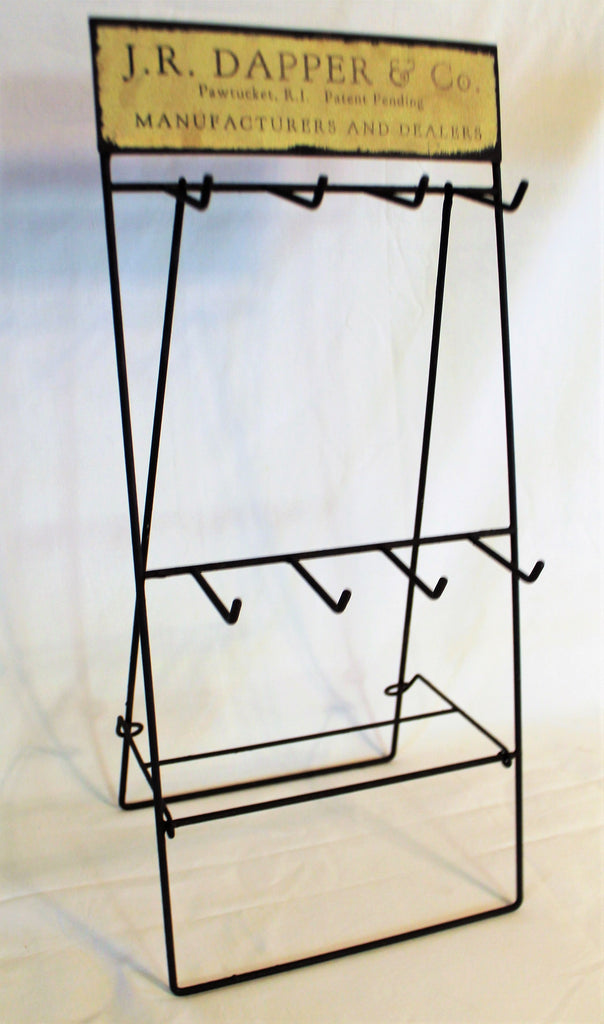 Vintage Inspired Coffee Bar Folding Mug & Cup Rack