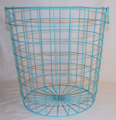 Glory & Grace Large 16 x 16 Wire Hamper Baskets, 3 Colors