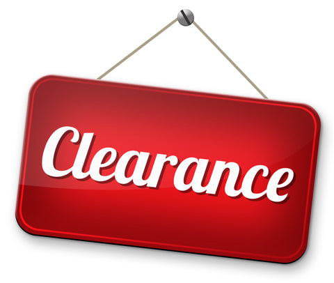CLEARANCE MARKDOWNS!