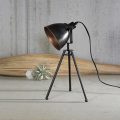 Modern Industrial Director's Table Lamp