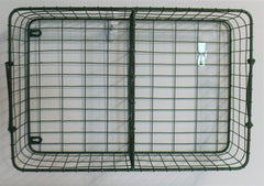 Green Metal General Store Cubbie Shelves, Set of Two